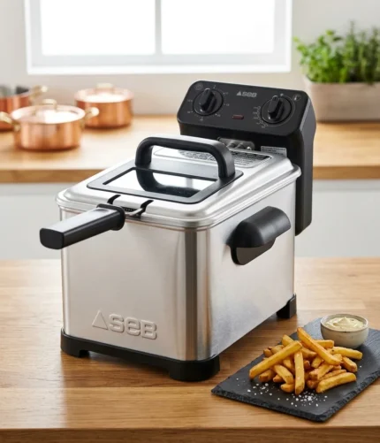 FRITEUSE SEMI-PRO FAMILY PRO 4 L 2400 W INOX / NOIR - SEB