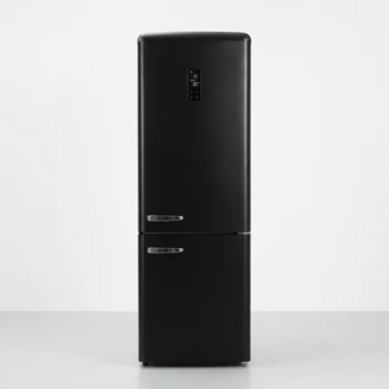 RÉFRIGÉRATEUR COMBINÉ NO FROST 380 L BORDEAUX MAT - ICESTREAM