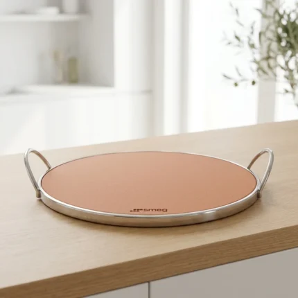 ACCESSOIRE PIERRE À PIZZA RECTANGULAIRE POUR FOUR - GRIS - SMEG