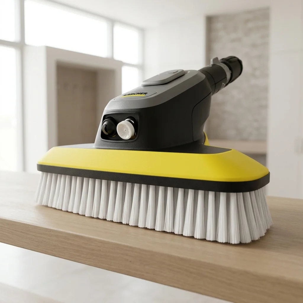 AI Generated Product Image BROSSE DE LAVAGE 3-EN-1 LAVAGE RINÇAGE ESSUYAGE VÉHICULE - JAUNE & NOIR - KÄRCHER – Image 1