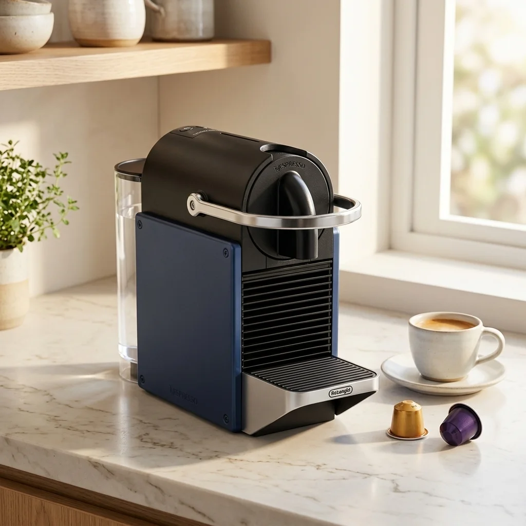 AI Generated Product Image MACHINE À CAFÉ NESPRESSO PIXIE REDESIGN 19 BARS - BLEU - NESPRESSO – Image 1