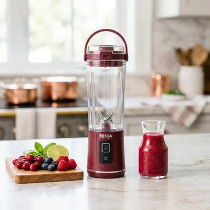 BLENDER PORTABLE SANS FIL RECHARGEABLE USB-C 530 ML - CRANBERRY - NINJA