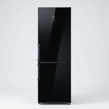 REFRIGERATEUR COMBINÉ 2 PORTES  NOIR - LUNAVO