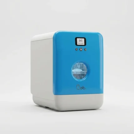 MINI LAVE-VAISSELLE CONNECTÉ 3 COUVERTS 5 PROGRAMMES 43 DB WIFI OUVERTURE TACTILE - BLEU MAYA - BOB