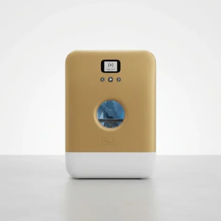 MINI LAVE-VAISSELLE CONNECTÉ 3 COUVERTS 5 PROGRAMMES 43 DB WIFI OUVERTURE TACTILE - OR - BOB