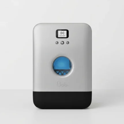 MINI LAVE-VAISSELLE CONNECTÉ 3 COUVERTS 5 PROGRAMMES 43 DB WIFI OUVERTURE TACTILE - NOIR GRIS BRILLA