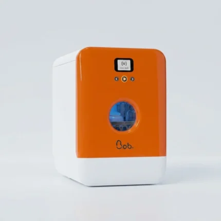 MINI LAVE-VAISSELLE CONNECTÉ 3 COUVERTS 5 PROGRAMMES 43 DB WIFI OUVERTURE TACTILE - NOIR ORANGE MAND