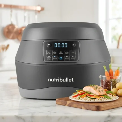 CUISEUR À RIZ MULTIFONCTION 10 TASSES 5 PROGRAMMES - NOIR - NUTRIBULLET