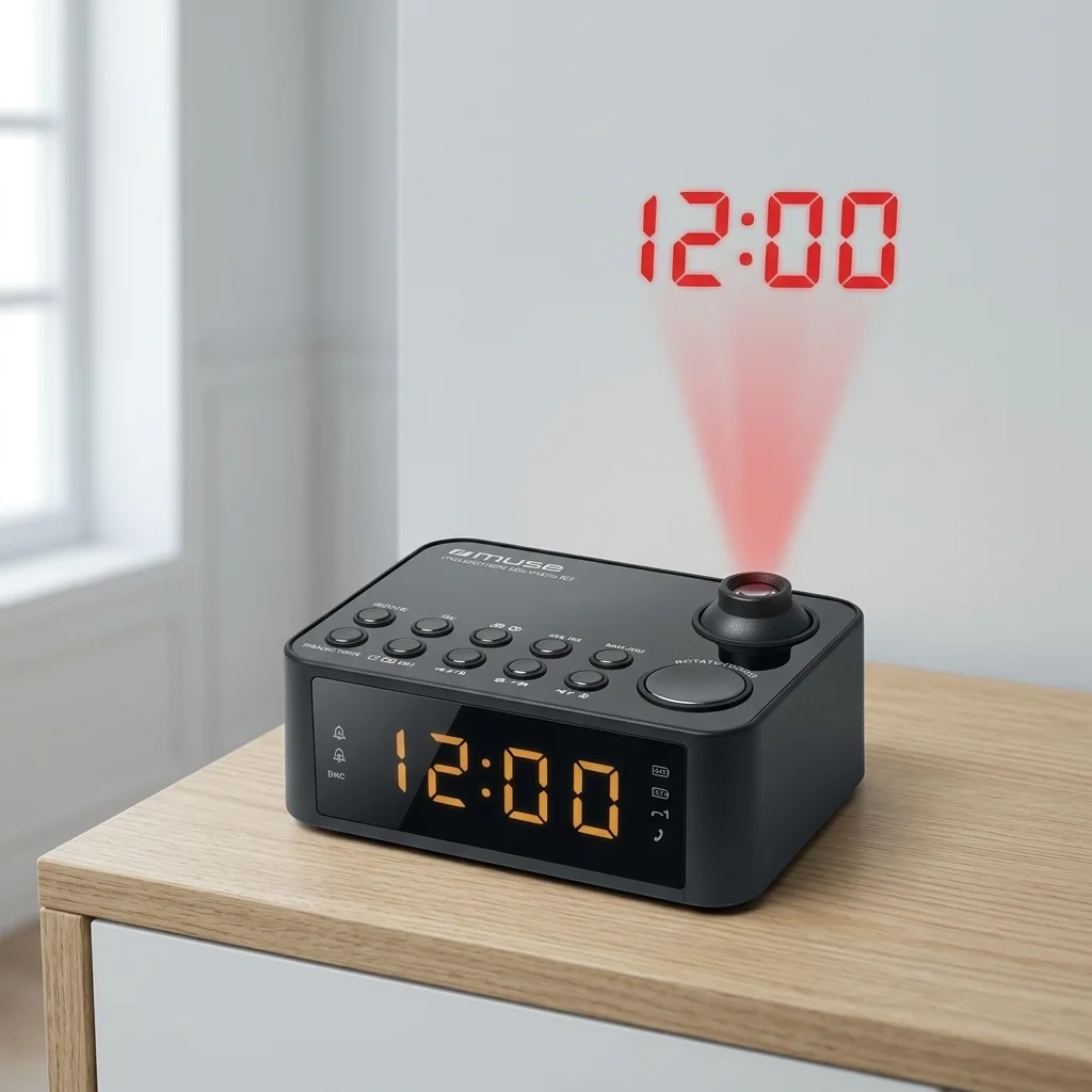 AI Generated Product Image RADIO REVEIL PROJECTION MUSE – Image 1