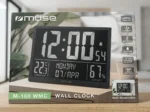 HORLOGE MURALE ECRAN LCD