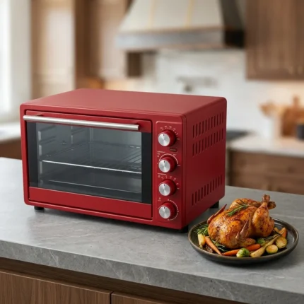 FOUR À POSER 45 LITRES 2000W - ROUGE