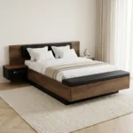 LIT 160 X 200 CM + 2 CHEVETS SUSPENDU - COTTAGE