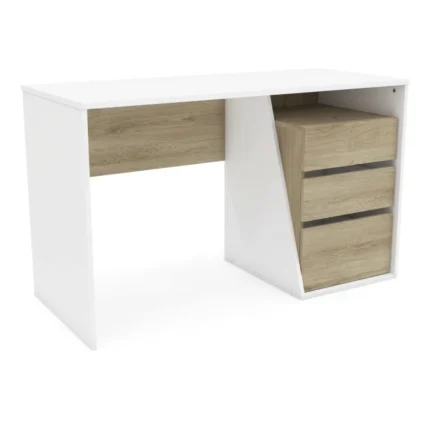 BUREAU 3 TIROIRS -  CHÊNE