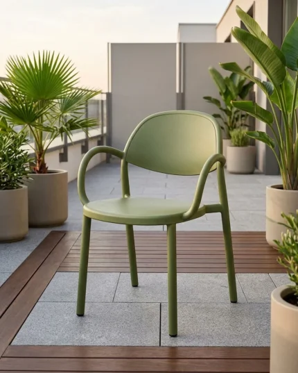 CHAISE PLASTIQUE - VERT