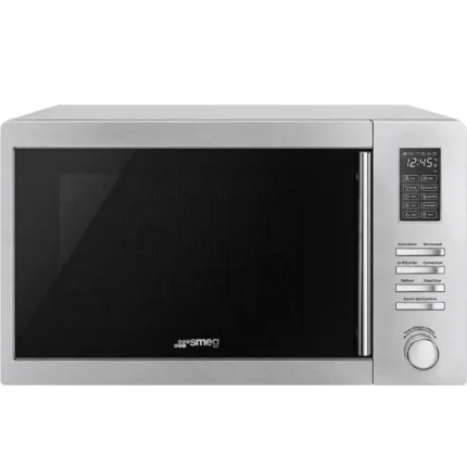 FOUR MICRO-ONDES COMBINÉ CHALEUR TOURNANTE POSE LIBRE 34 L - SMEG