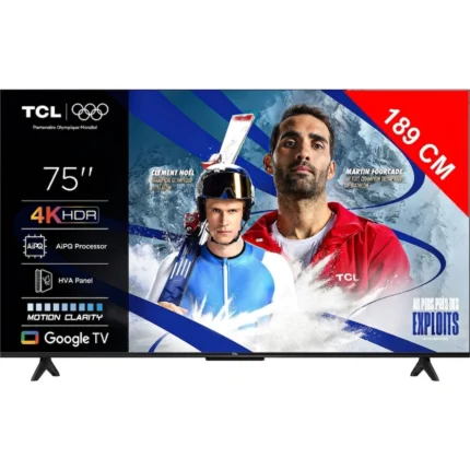 TÉLÉVISEUR 75" UHD 4K - TCL