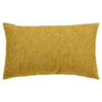 COUSSIN 30X50 CM EN POLYESTER - JAUNE
