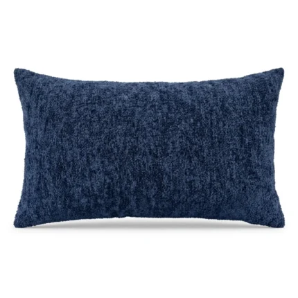 COUSSIN 30X50 CM EN POLYESTER - BLEU