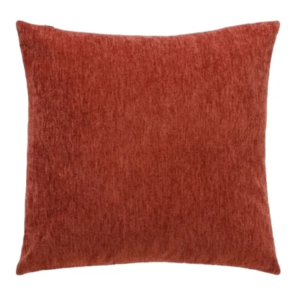 COUSSIN 40X40 CM EN POLYESTER - ROUGE