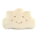 COUSSIN FORME NUAGE EN POLYESTER - BLANC