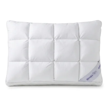 OREILLER SHIATSU GARNISSAGE SENSAFLEX 41X64 CM - BLANC