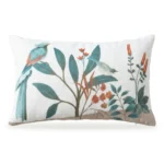 COUSSIN 30X50 CM EN POLYESTER ET LIN - MULTICOLORE