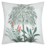COUSSIN 50X50 CM EN POLYESTER ET LIN - MULTICOLORE