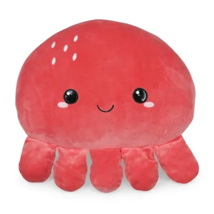 COUSSIN 37X37 CM EN POLYESTER - CORAIL