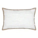 COUSSIN 40X60 CM EN JUTE - ÉCRU