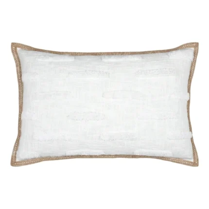 COUSSIN 40X60 CM EN JUTE - ÉCRU