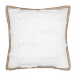 COUSSIN 40X40 CM EN JUTE - ÉCRU