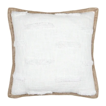COUSSIN 40X40 CM EN JUTE - ÉCRU