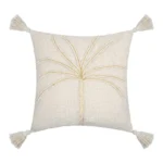 COUSSIN 40X40 CM EN COTON - ÉCRU