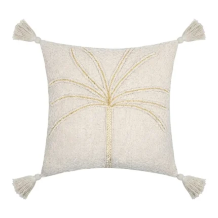 COUSSIN 40X40 CM EN COTON - ÉCRU