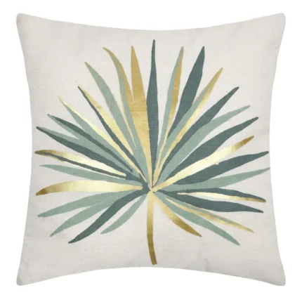 COUSSIN 40X40 CM EN COTON - VERT