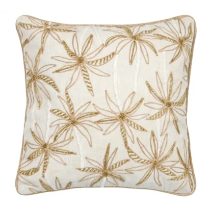 COUSSIN 40X40 CM EN COTON - OR