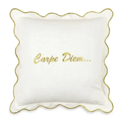 COUSSIN 45X45 CM EN COTON - ÉCRU
