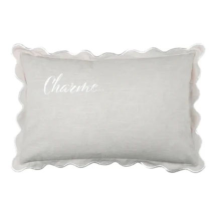 COUSSIN 40X60 CM EN COTON - NATUREL