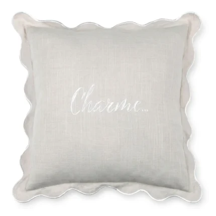 COUSSIN 45X45 CM EN COTON - NATUREL
