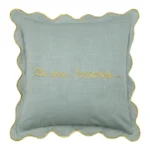 COUSSIN 45X45 CM EN COTON - VERT