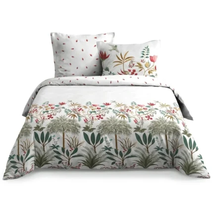 PARURE HOUSSE DE COUETTE 240X220 CM EN COTON - MULTICOLORE
