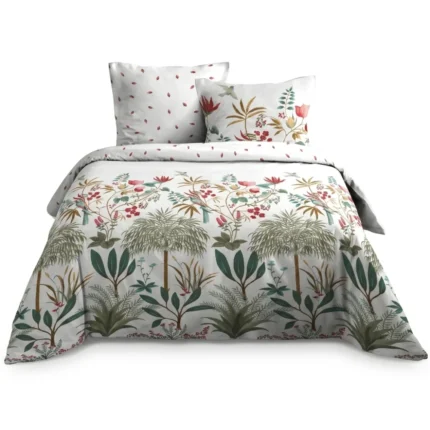 PARURE HOUSSE DE COUETTE 260X240 CM EN COTON - MULTICOLORE
