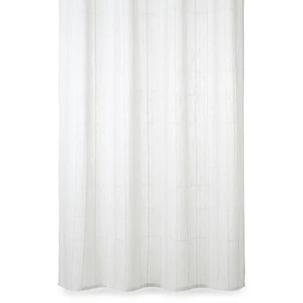 VOILAGE 140X260 CM EN POLYESTER - BLANC