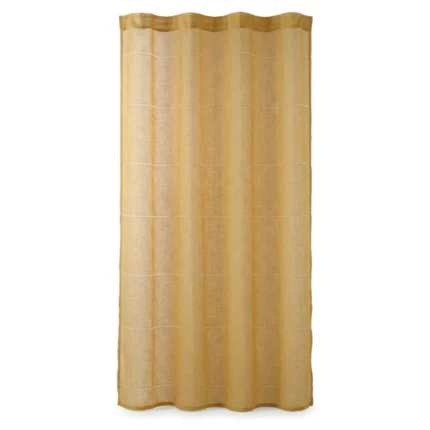 VOILAGE 140X260 CM EN POLYESTER - CURRY