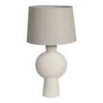 LAMPE À POSER KLOSEN 52 CM - ÉCRU