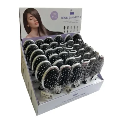 BROSSE À CHEVEUX EN PLASTIQUE