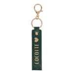 PORTE-CLÉS À SANGLE IRISÉE - VERT