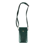 POCHETTE TÉLÉPHONE AVEC SANGLE IRISÉE - VERT