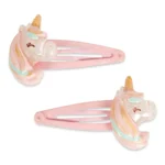 LOT DE 2 BARRETTES LICORNE