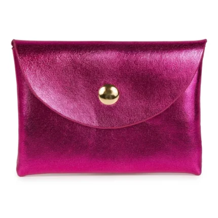 PORTE-MONNAIE IRISÉ - FUCHSIA